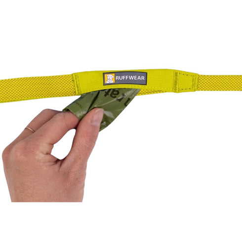 RuffWear Hi & Light Lightweight Dog Leash Lichen Green - Poudre Pet & Feed Supply 7